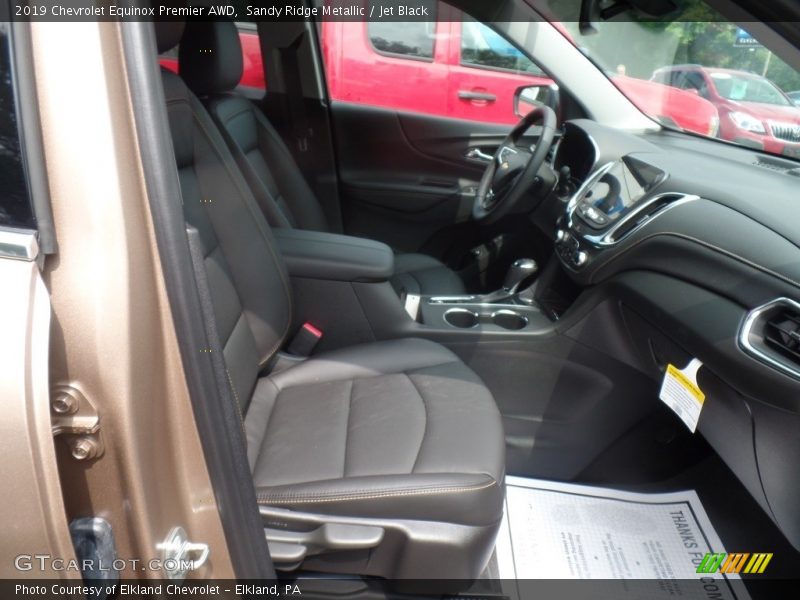 Sandy Ridge Metallic / Jet Black 2019 Chevrolet Equinox Premier AWD