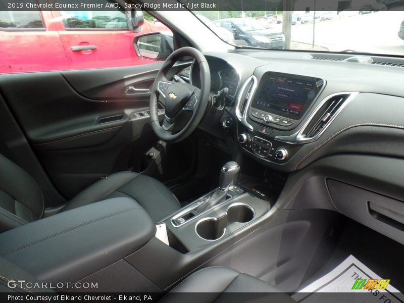 Sandy Ridge Metallic / Jet Black 2019 Chevrolet Equinox Premier AWD
