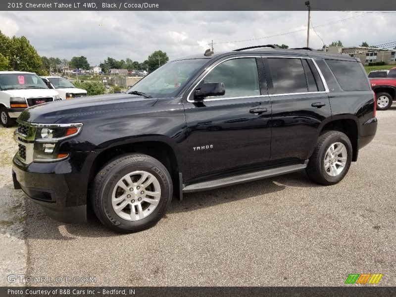 Black / Cocoa/Dune 2015 Chevrolet Tahoe LT 4WD