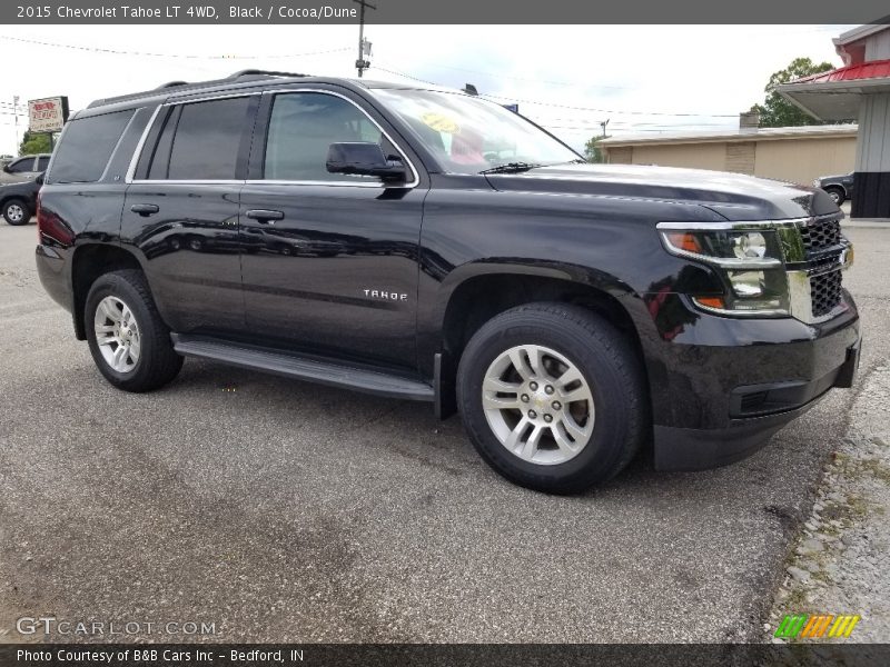 Black / Cocoa/Dune 2015 Chevrolet Tahoe LT 4WD