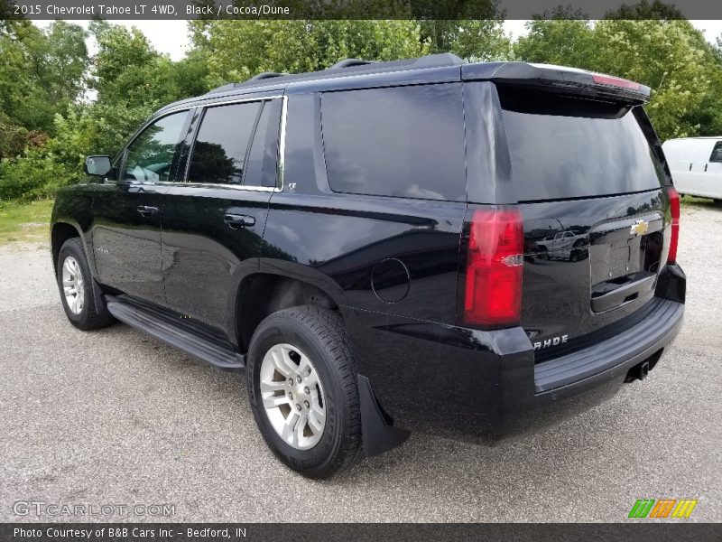 Black / Cocoa/Dune 2015 Chevrolet Tahoe LT 4WD