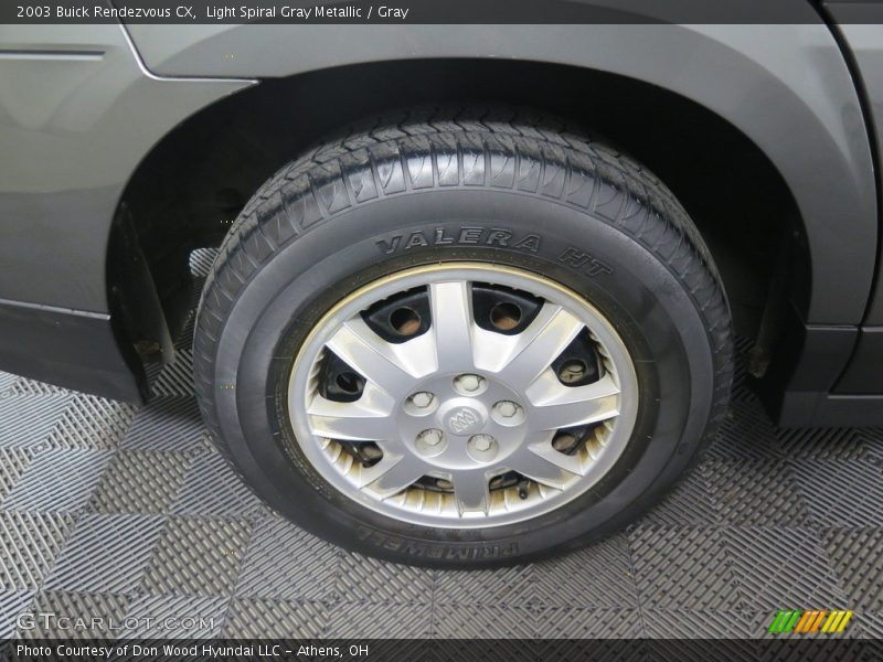 Light Spiral Gray Metallic / Gray 2003 Buick Rendezvous CX