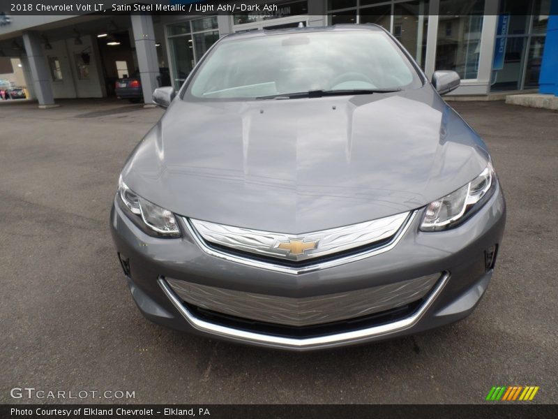 Satin Steel Metallic / Light Ash/­Dark Ash 2018 Chevrolet Volt LT