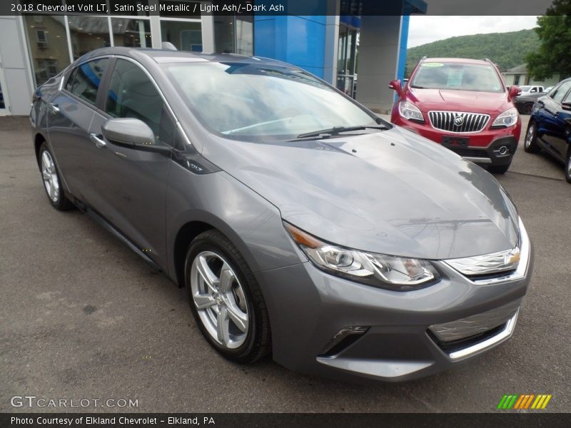 Satin Steel Metallic / Light Ash/­Dark Ash 2018 Chevrolet Volt LT
