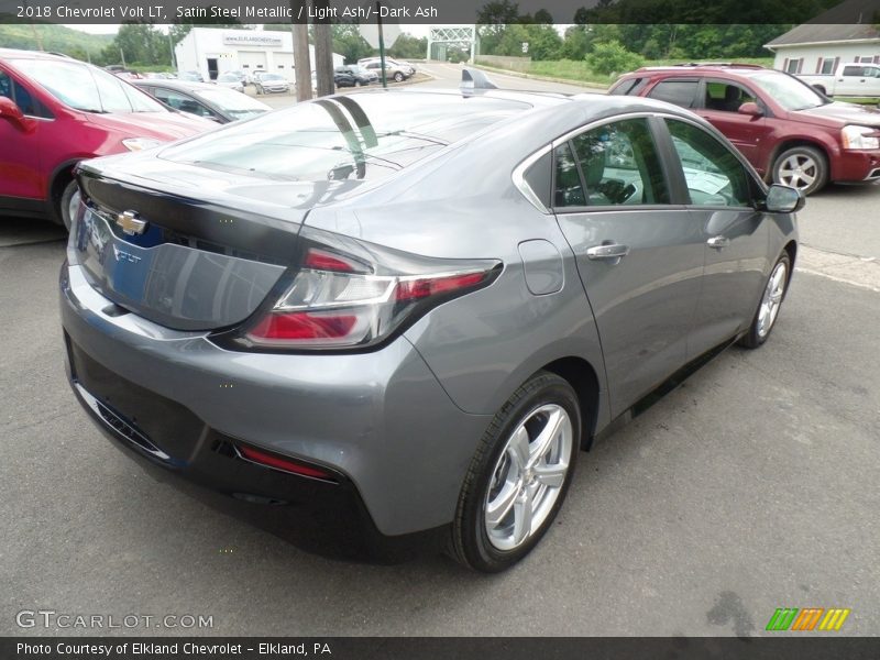 Satin Steel Metallic / Light Ash/­Dark Ash 2018 Chevrolet Volt LT