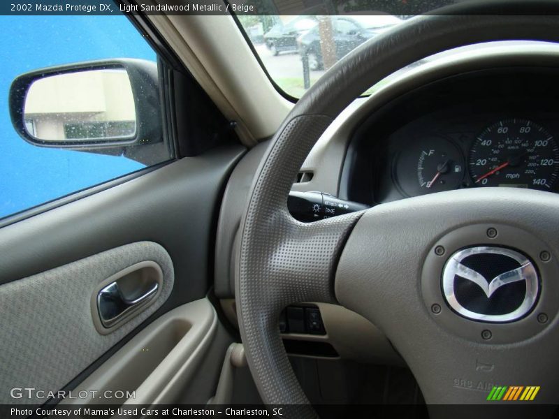 Light Sandalwood Metallic / Beige 2002 Mazda Protege DX