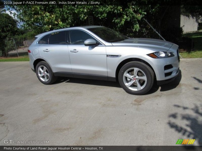 Indus Silver Metallic / Ebony 2019 Jaguar F-PACE Premium AWD