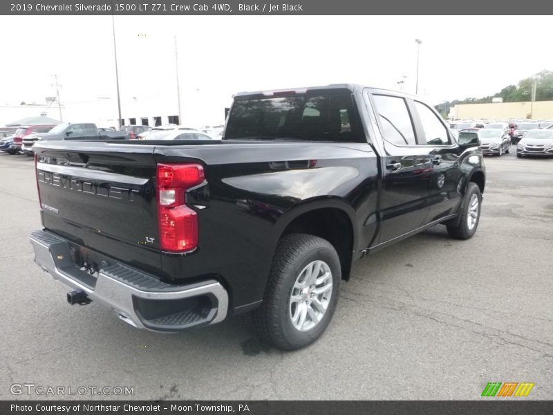 Black / Jet Black 2019 Chevrolet Silverado 1500 LT Z71 Crew Cab 4WD