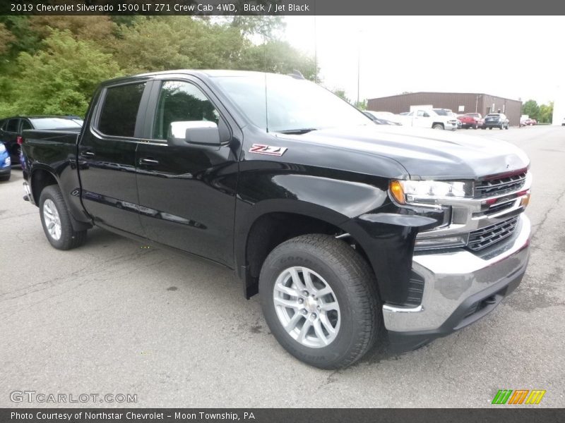 Black / Jet Black 2019 Chevrolet Silverado 1500 LT Z71 Crew Cab 4WD