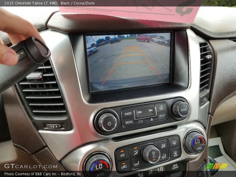 Black / Cocoa/Dune 2015 Chevrolet Tahoe LT 4WD