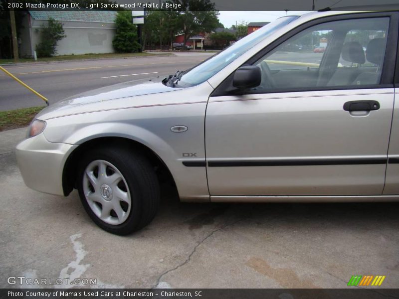 Light Sandalwood Metallic / Beige 2002 Mazda Protege DX