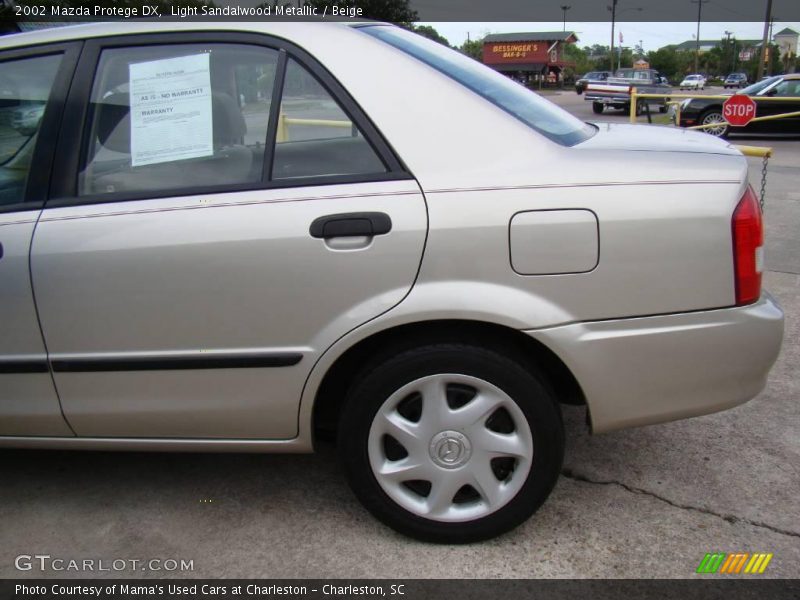 Light Sandalwood Metallic / Beige 2002 Mazda Protege DX