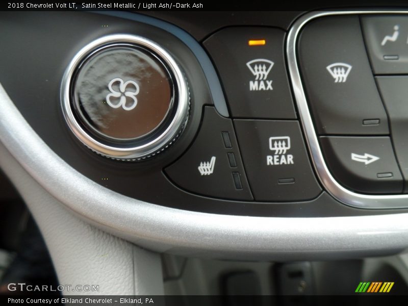 Satin Steel Metallic / Light Ash/­Dark Ash 2018 Chevrolet Volt LT