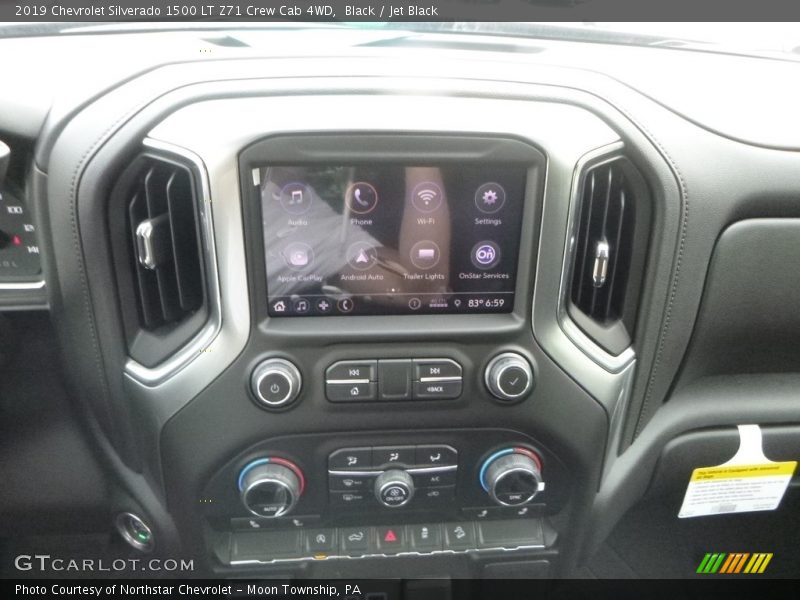 Black / Jet Black 2019 Chevrolet Silverado 1500 LT Z71 Crew Cab 4WD