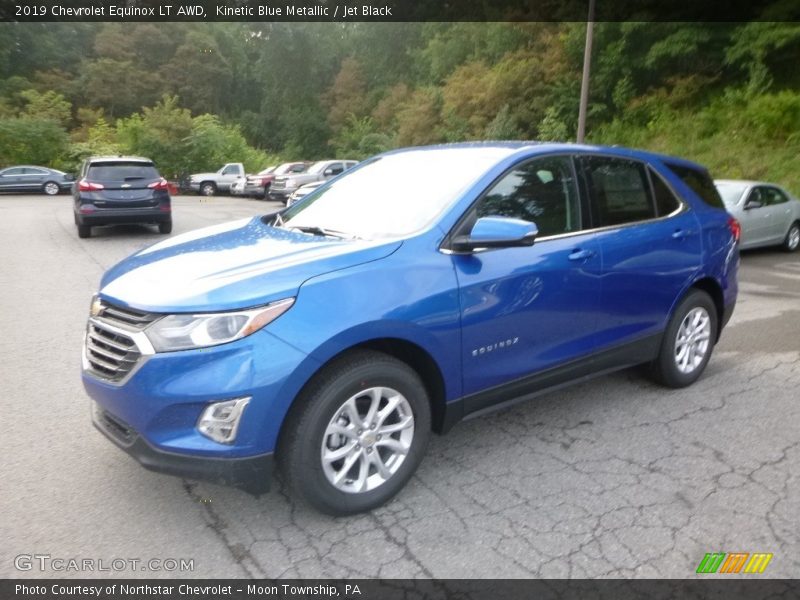 Kinetic Blue Metallic / Jet Black 2019 Chevrolet Equinox LT AWD