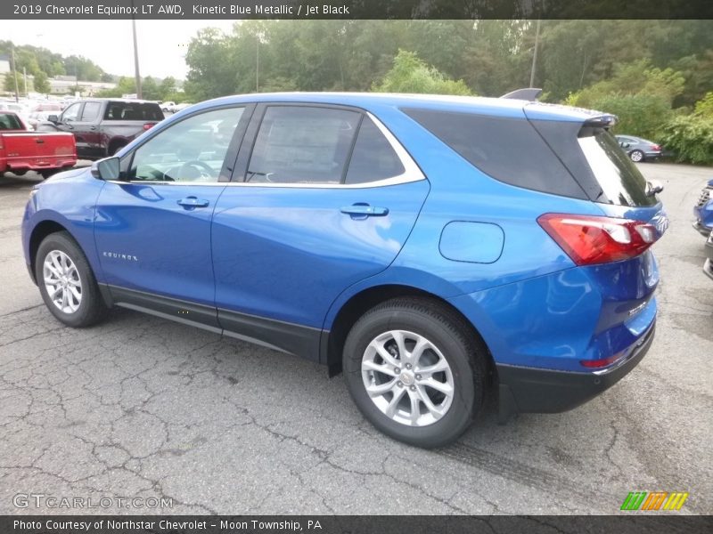 Kinetic Blue Metallic / Jet Black 2019 Chevrolet Equinox LT AWD