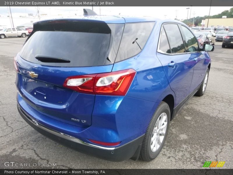 Kinetic Blue Metallic / Jet Black 2019 Chevrolet Equinox LT AWD