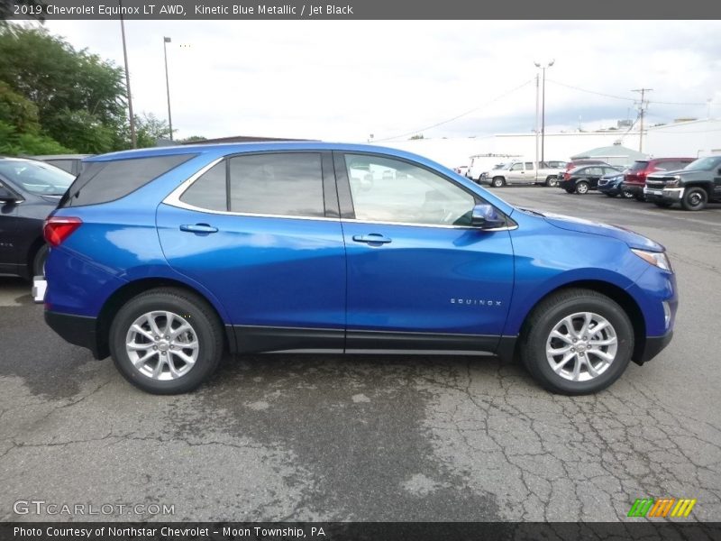 Kinetic Blue Metallic / Jet Black 2019 Chevrolet Equinox LT AWD