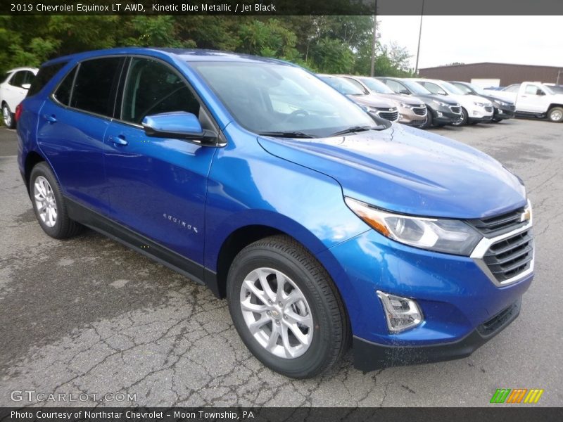 Kinetic Blue Metallic / Jet Black 2019 Chevrolet Equinox LT AWD