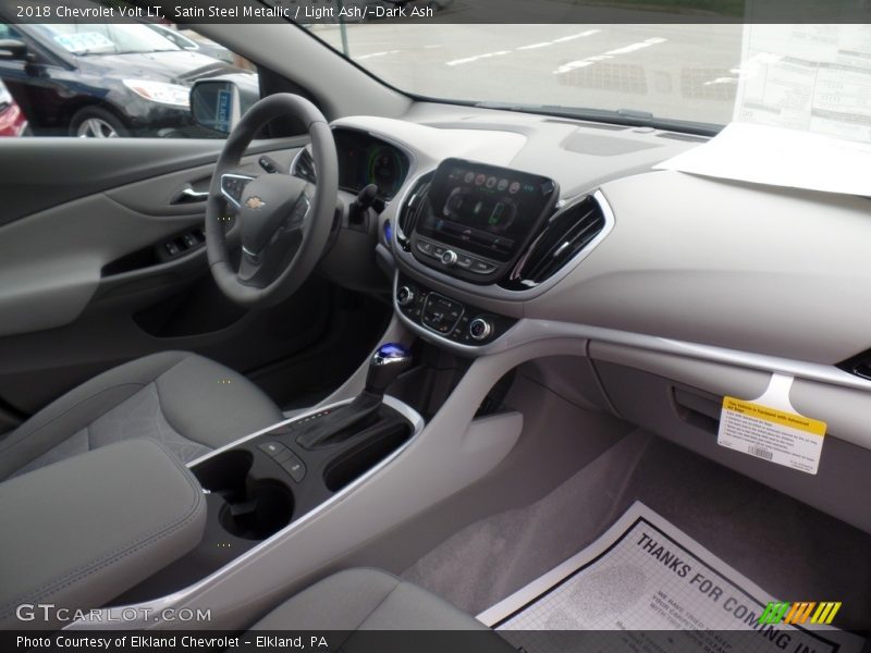 Satin Steel Metallic / Light Ash/­Dark Ash 2018 Chevrolet Volt LT
