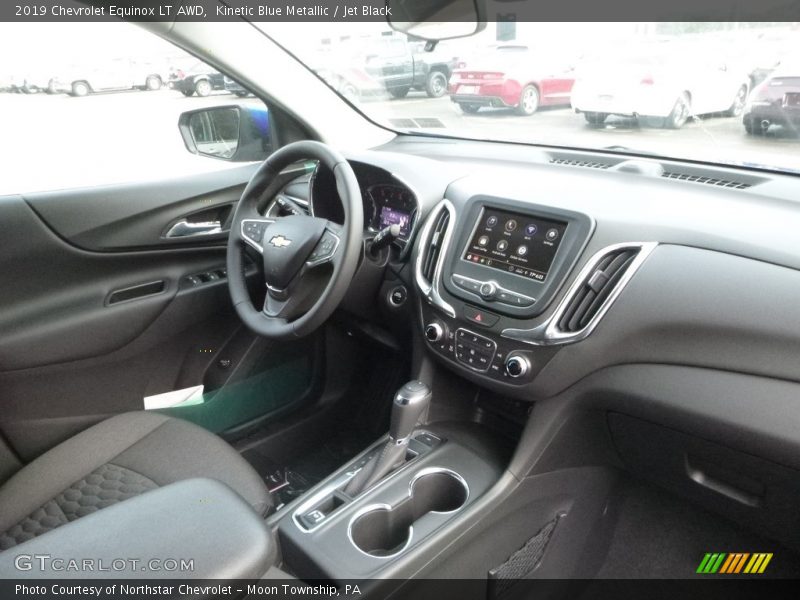 Kinetic Blue Metallic / Jet Black 2019 Chevrolet Equinox LT AWD