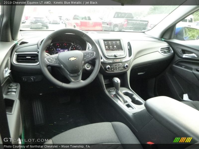 Kinetic Blue Metallic / Jet Black 2019 Chevrolet Equinox LT AWD