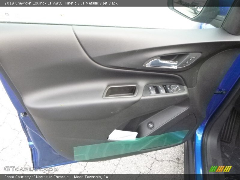 Kinetic Blue Metallic / Jet Black 2019 Chevrolet Equinox LT AWD