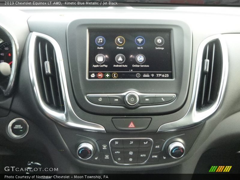 Kinetic Blue Metallic / Jet Black 2019 Chevrolet Equinox LT AWD