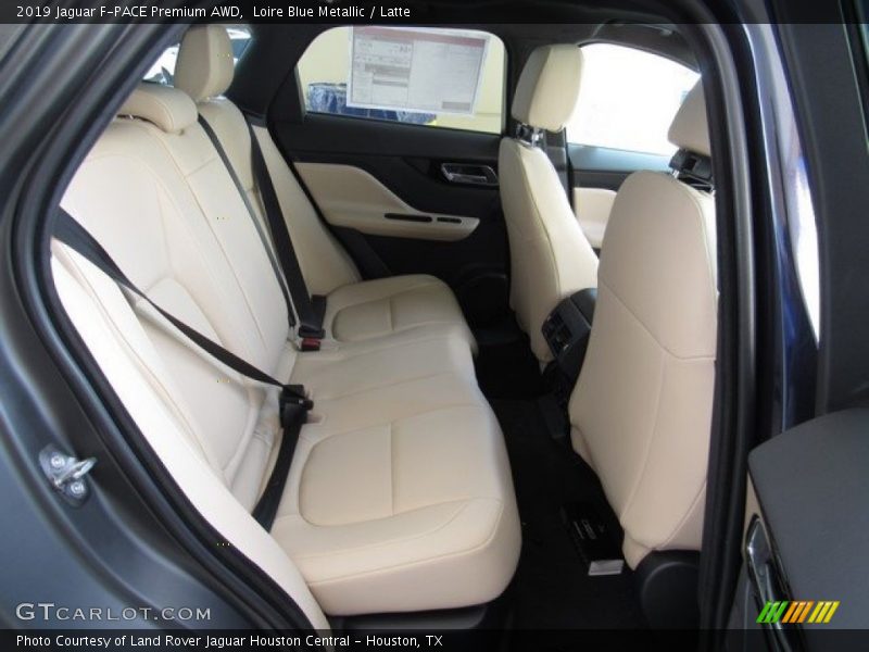 Loire Blue Metallic / Latte 2019 Jaguar F-PACE Premium AWD