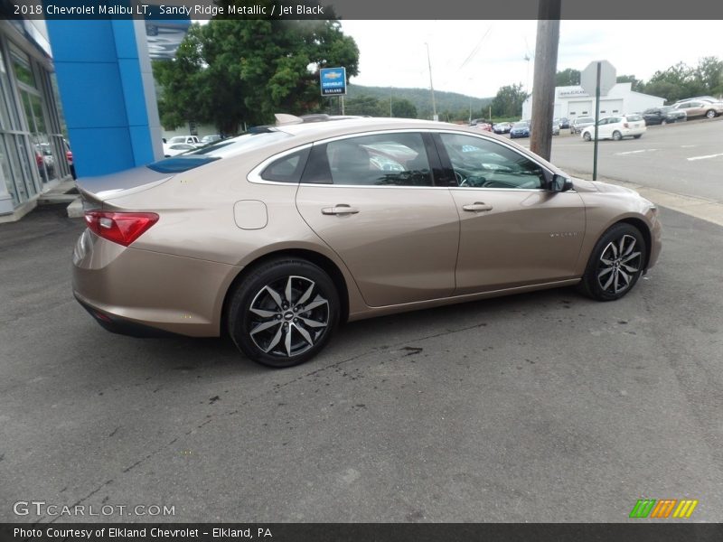 Sandy Ridge Metallic / Jet Black 2018 Chevrolet Malibu LT