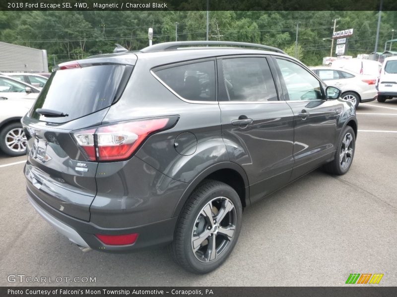 Magnetic / Charcoal Black 2018 Ford Escape SEL 4WD