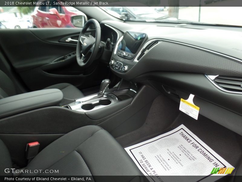 Sandy Ridge Metallic / Jet Black 2018 Chevrolet Malibu LT