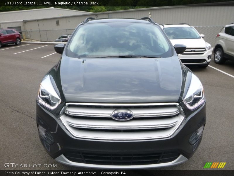 Magnetic / Charcoal Black 2018 Ford Escape SEL 4WD