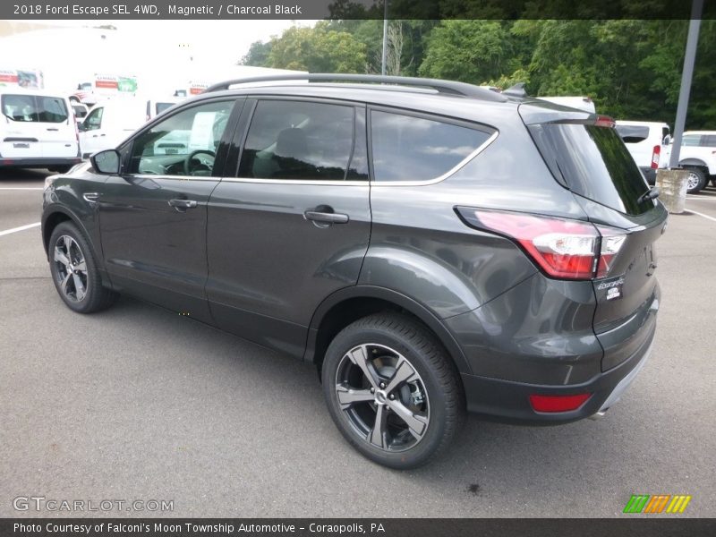 Magnetic / Charcoal Black 2018 Ford Escape SEL 4WD