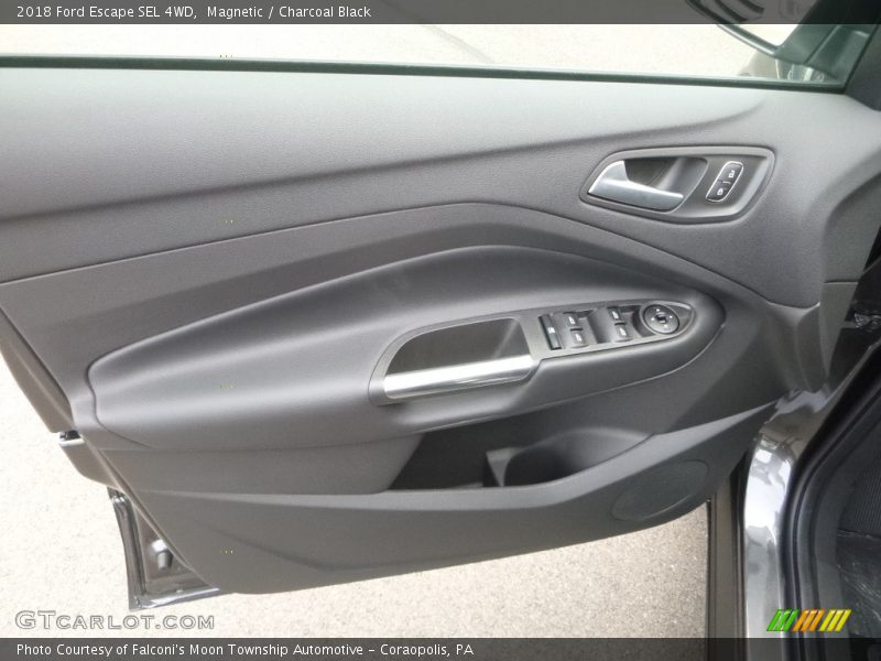 Magnetic / Charcoal Black 2018 Ford Escape SEL 4WD