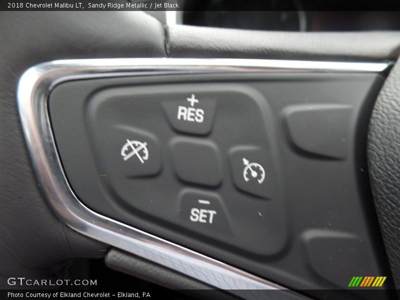 Sandy Ridge Metallic / Jet Black 2018 Chevrolet Malibu LT