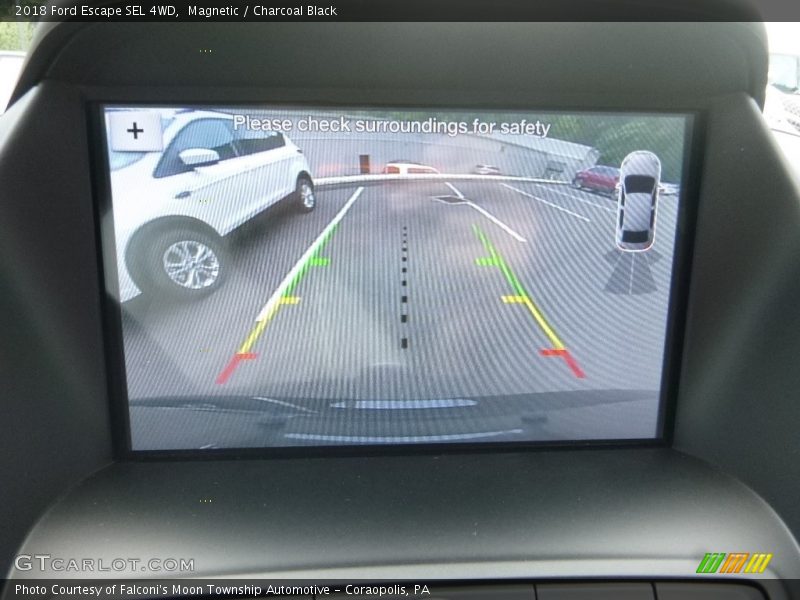 Magnetic / Charcoal Black 2018 Ford Escape SEL 4WD
