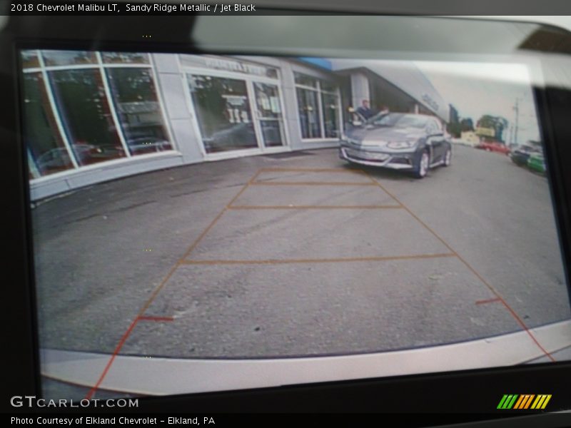 Sandy Ridge Metallic / Jet Black 2018 Chevrolet Malibu LT