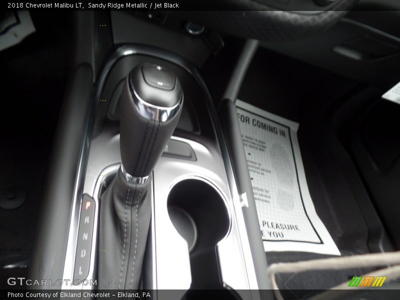 Sandy Ridge Metallic / Jet Black 2018 Chevrolet Malibu LT
