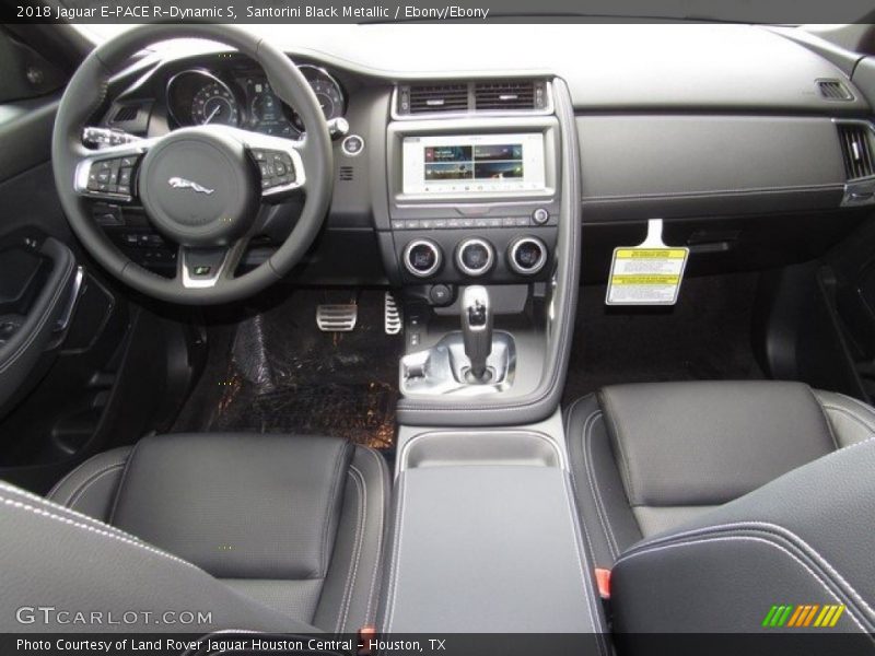 Santorini Black Metallic / Ebony/Ebony 2018 Jaguar E-PACE R-Dynamic S
