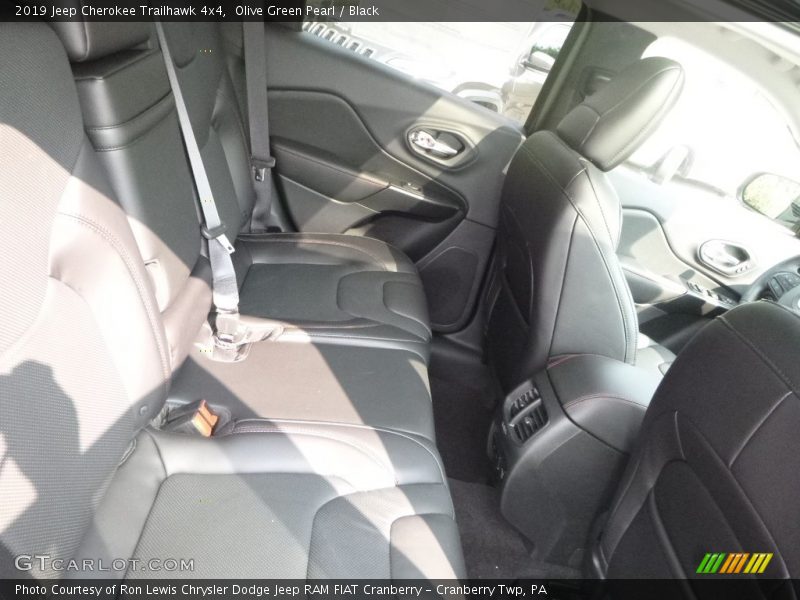 Olive Green Pearl / Black 2019 Jeep Cherokee Trailhawk 4x4