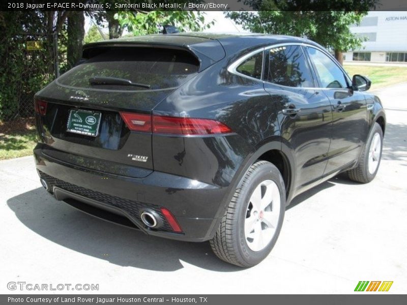 Santorini Black Metallic / Ebony/Ebony 2018 Jaguar E-PACE R-Dynamic S