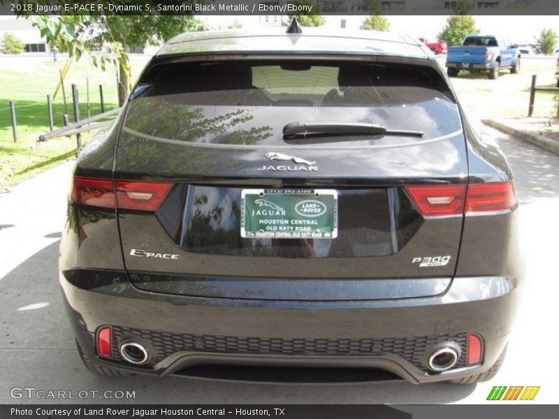 Santorini Black Metallic / Ebony/Ebony 2018 Jaguar E-PACE R-Dynamic S