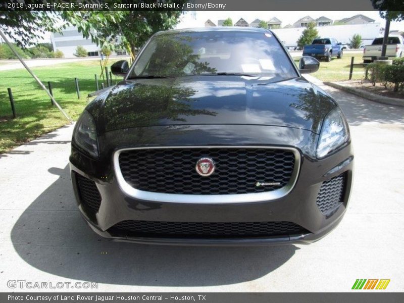 Santorini Black Metallic / Ebony/Ebony 2018 Jaguar E-PACE R-Dynamic S