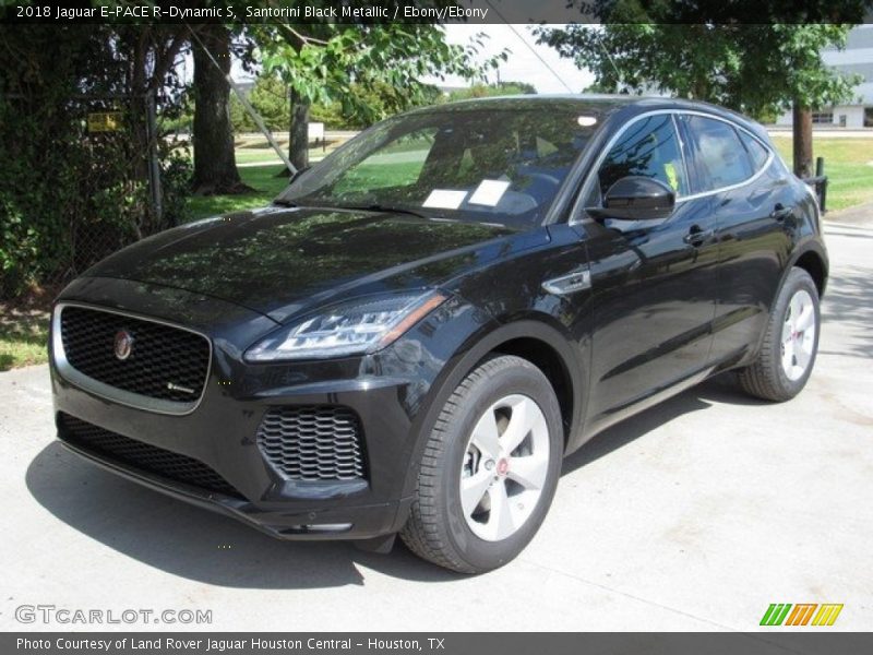 Santorini Black Metallic / Ebony/Ebony 2018 Jaguar E-PACE R-Dynamic S