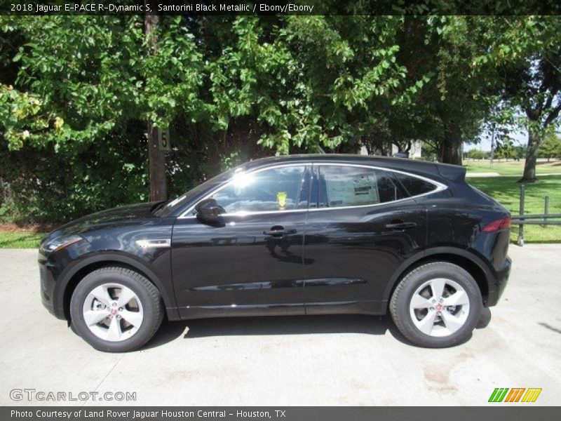 Santorini Black Metallic / Ebony/Ebony 2018 Jaguar E-PACE R-Dynamic S