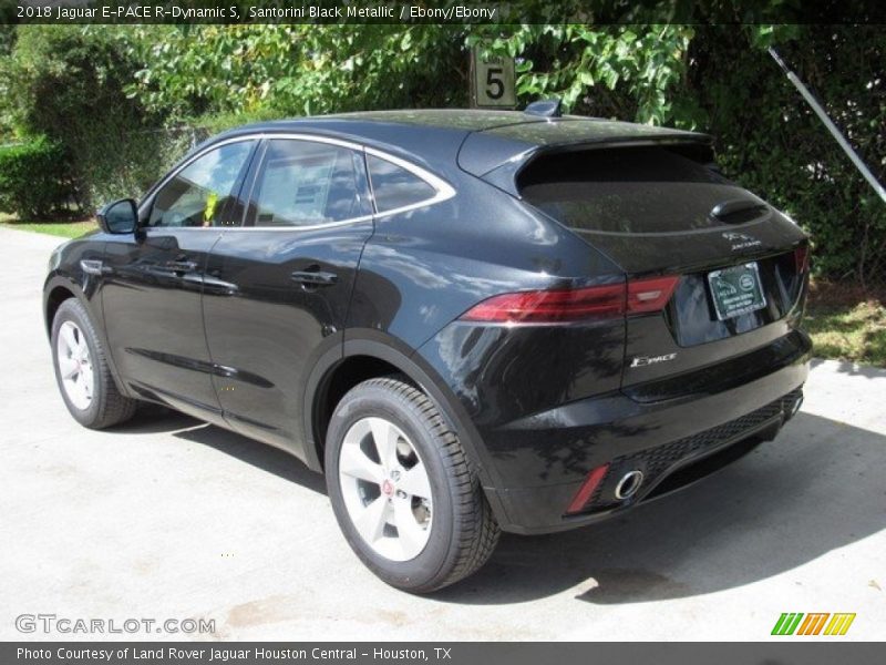 Santorini Black Metallic / Ebony/Ebony 2018 Jaguar E-PACE R-Dynamic S