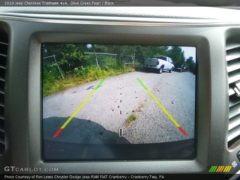 Olive Green Pearl / Black 2019 Jeep Cherokee Trailhawk 4x4