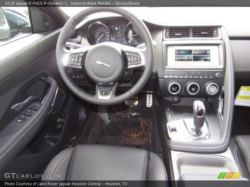 Santorini Black Metallic / Ebony/Ebony 2018 Jaguar E-PACE R-Dynamic S