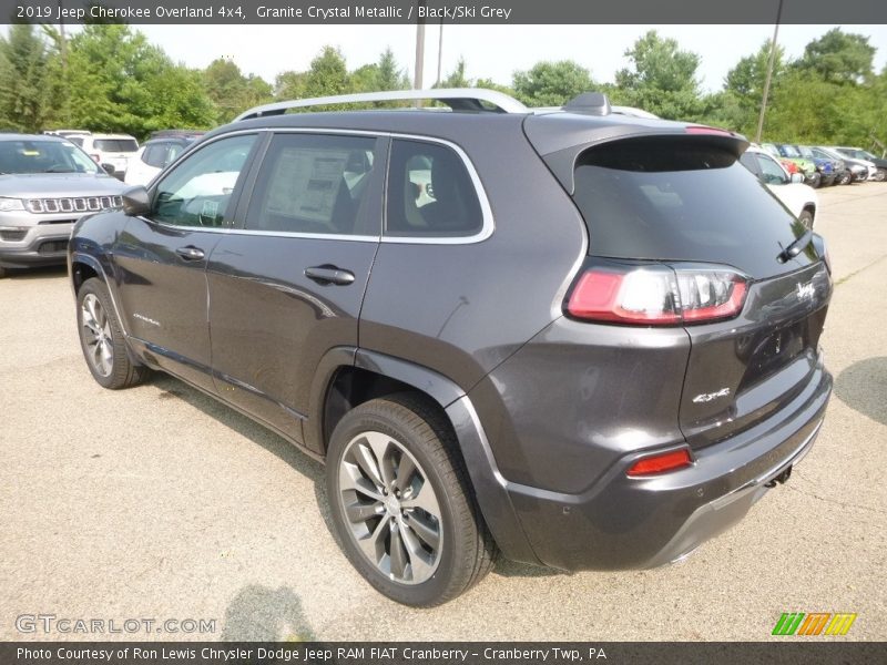 Granite Crystal Metallic / Black/Ski Grey 2019 Jeep Cherokee Overland 4x4